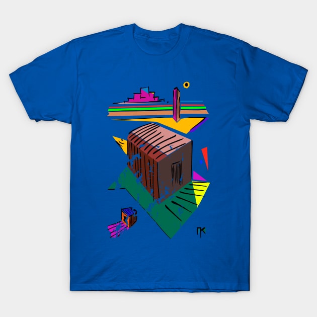 Vintage abstract architecture T-Shirt by Nikokosmos